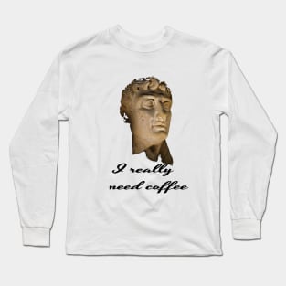 Ancient Egypt- coffee Long Sleeve T-Shirt